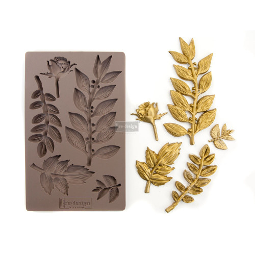 Re-Design - Decor Moulds - Leafy Blossoms (635756)