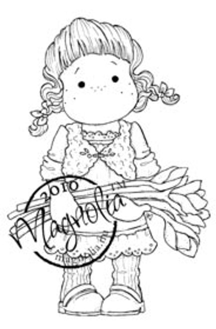 Magnolia Stamps - Tilda with Amaryllis - The Rubber Buggy