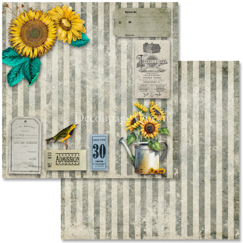 Decoupage Queen Antique Roses Scrapbook Set - 6x 6 - 20702810