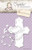 Magnolia Stamps DooHickey - Aspen Holidays - Cross With Wreath