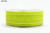 May Arts SHEER WHITE STITCHED EDGE 1.5 - CELERY GREEN