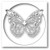  Memory Box Die - Chantilly Butterfly Collage Craft Die-99781