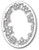 Box Die- Batavia Snowflake Oval Craft Die 99816