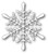 Box Die- Fractal Snowflake Craft Die 1853