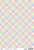 Ciao Bella - My First Year - A4 Rice Paper -Pastel Plaid