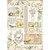 Stamperia - Rice Paper Sheet A4 - Daisy (DFSA4620)