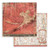 Stamperia 12 x 12 Scrapbook Paper - Sir Vagabond In Japan - Red Texture (SBB824)