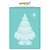 Honey Bee Stamps - 3D Embossing Folder - Grandma's Christmas Tree (HBEF-001)