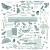 49 and Market - Color Swatch: Eucalyptus - Laser Cut Elements (49M-CSE39913) 1