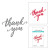 Spellbinders- Scripted Thank You Etched Dies 