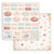 Stamperia - Oh La La - Labels 12x12 Scrapbooking Paper (SBB930)