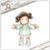 Magnolia Stamps - TILDA WANTS A HUG Rubber Stamp