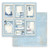 Stamperia - Blue Land - 8x8 Paper Pad (SBBS84) 9