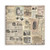 Stamperia - Brocante Antiques - 8x8 Single Face Sheet Paper Pad (SBBSXB02) 8