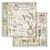 Stamperia - Brocante Antiques - 12x12 Scrapbook Paper - Clocks (SBB987)