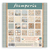 Stamperia - Family - 12 x 12 Single Face Sheets Paper Pad (SBBXLB33) 1