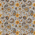 QT Fabrics - Sunflower Serenade - Sunflower Paisley Gray