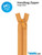 By Annie Single Slide Handbag Zipper - 24" Gold