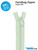By Annie Single Slide Handbag Zipper - 24" Light Mint