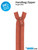By Annie Single Slide Handbag Zipper - 24" Redwood