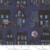 Moda Fabric - Coven Witch Village Landscape and Nature Haunted Houses Midnight