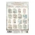 Stamperia - White Christmas - Junk Journal - Stickers, Cut-outs, and Backgrounds (SBJK28) 1