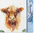Figured'Art Paint By Number Rolled - Yellow Cow