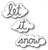 Memory Box Die - Let it Snow Cloud