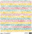 Magnolia 12 x 12 Paper Sweet Rainbow RAINBOW BUMBEL BEE