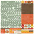 Photoplay - Falling Leaves - 12 x 12 Alpha Sticker Sheet