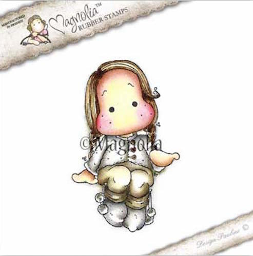 Magnolia Stamps - Aspen Holidays - Tilda With Sock Puffs - The Rubber Buggy