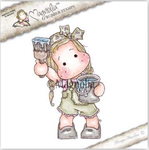 Magnolia Stamps Fixer Upper - Tilda Wall Painting - The Rubber Buggy