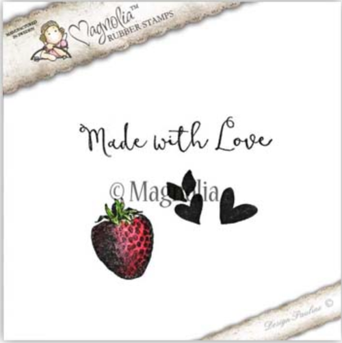 Magnolia Stamps Upgrade Le Fleur - Made With Love - The Rubber Buggy