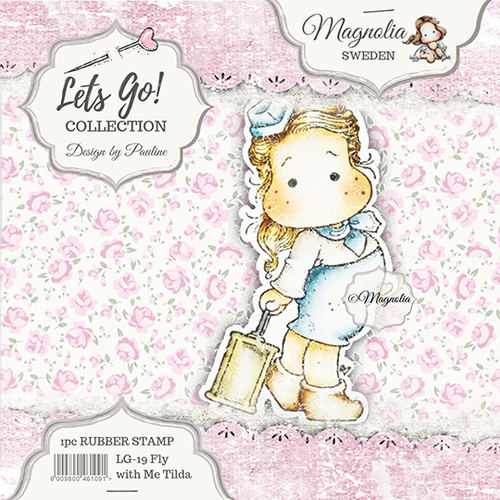 Magnolia Stamps Let's Go Collection Fly With Me Tilda - The Rubber Buggy