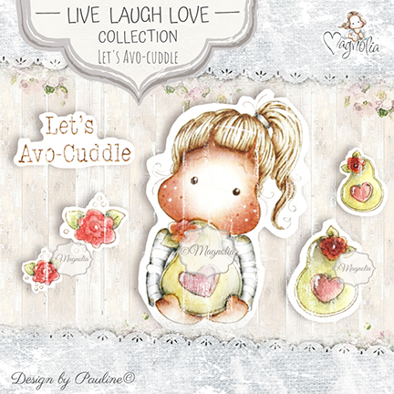 Magnolia Stamps - Live Laugh Love - Lets Avo Cuddle - The Rubber Buggy