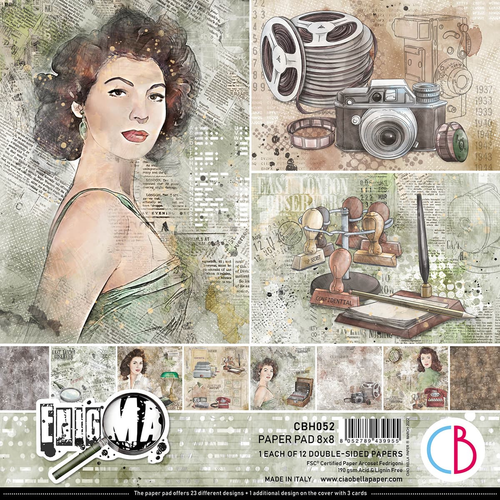 Ciao Bella Enigma 8 X 8 Collection Pad (CBH052) - The Rubber