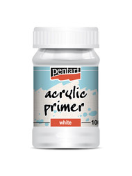 Pentart - Acrylic Primer 100 ml - White (PEN-2493)