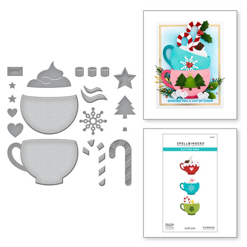 Spellbinders - Merry Mug & Circle Delights Collection by Nichol