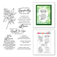 Spellbinders - All The Sentiments Collection By Stampendous - Sincere Sentiments Clear Stamp Set (STP-225)