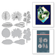 Spellbinders - BetterPress The Propagation Garden Collection - Press Plate & Die Set - Tropical Leaves (BP-155)