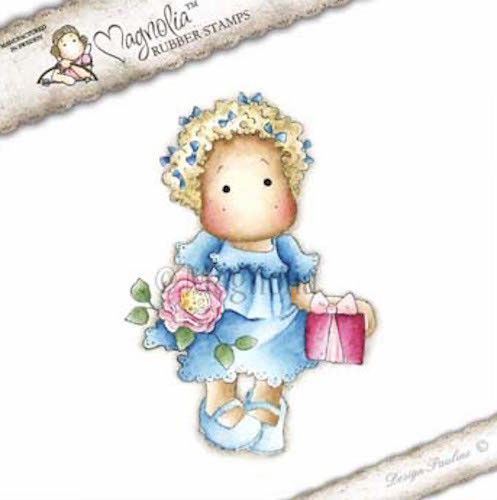 Magnolia Stamps - Ribbon Hair Tilda - The Rubber Buggy