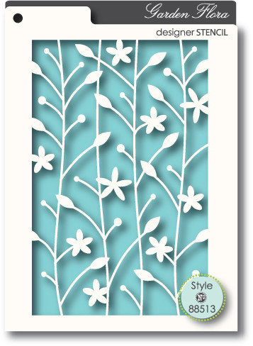 Memory Box Stencils - Flora - The Rubber Buggy