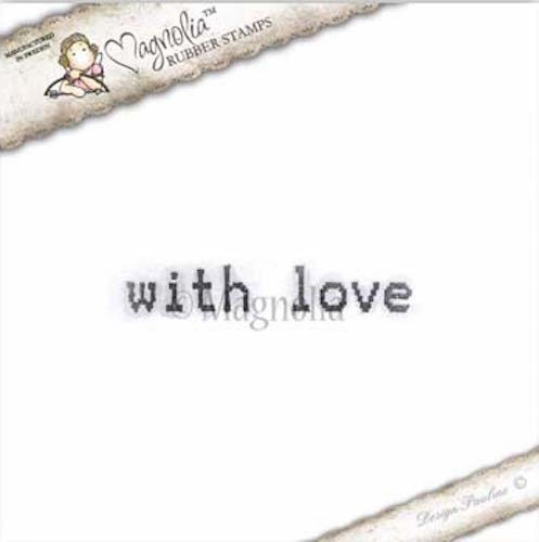 Magnolia Stamp - World Wide Web with Love Text - The Rubber Buggy