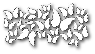 Memory Box Die - Butterfly Wing Medley - The Rubber Buggy