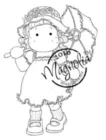 Magnolia ROMANTIC TILDA Rubber Stamp - The Rubber Buggy