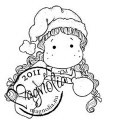 Magnolia HOLDING TILDA Rubber Stamp - The Rubber Buggy