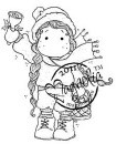 Magnolia JINGLE TILDA Rubber Stamp - The Rubber Buggy