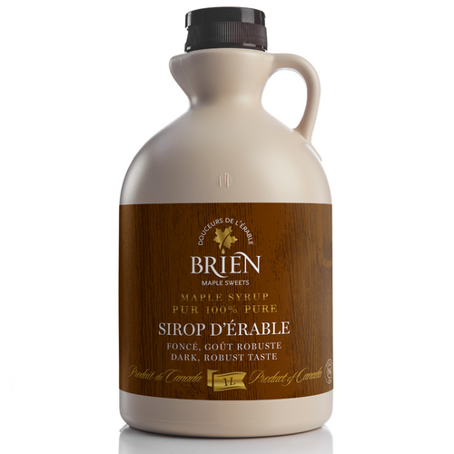 Maple Syrup Jug, 1L (Dark, Robust Taste)