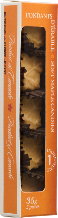 Soft Maple Candies (Fondants d'Érable) - 5 pcs
