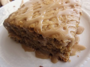 Sourdough Maple Ginger Cake